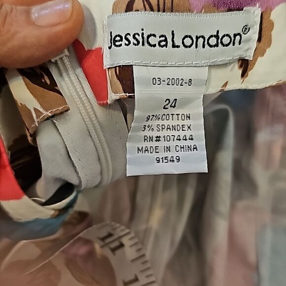 Jessica London size 24 floral dress - Picture 5 of 6